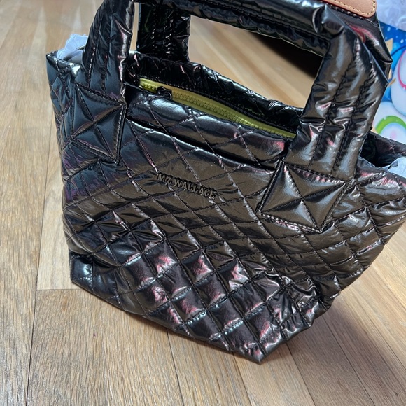 MZ Wallace Handbags - MZ Wallace Black Quilted Women's Bag